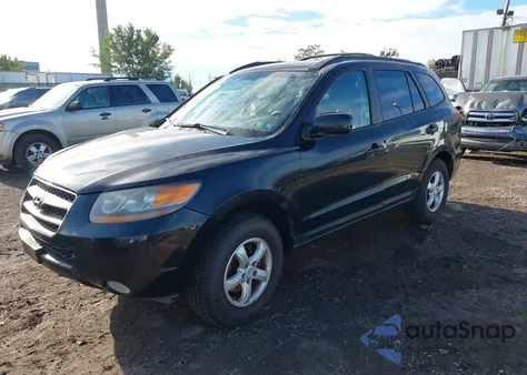 2007 Hyundai Santa Fe Gls из США, поврежденный, VIN 5NMSG13D57H058480